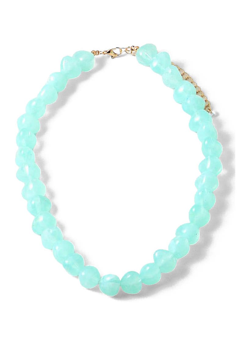 Chelsea Market Necklace, Main, color, Blue