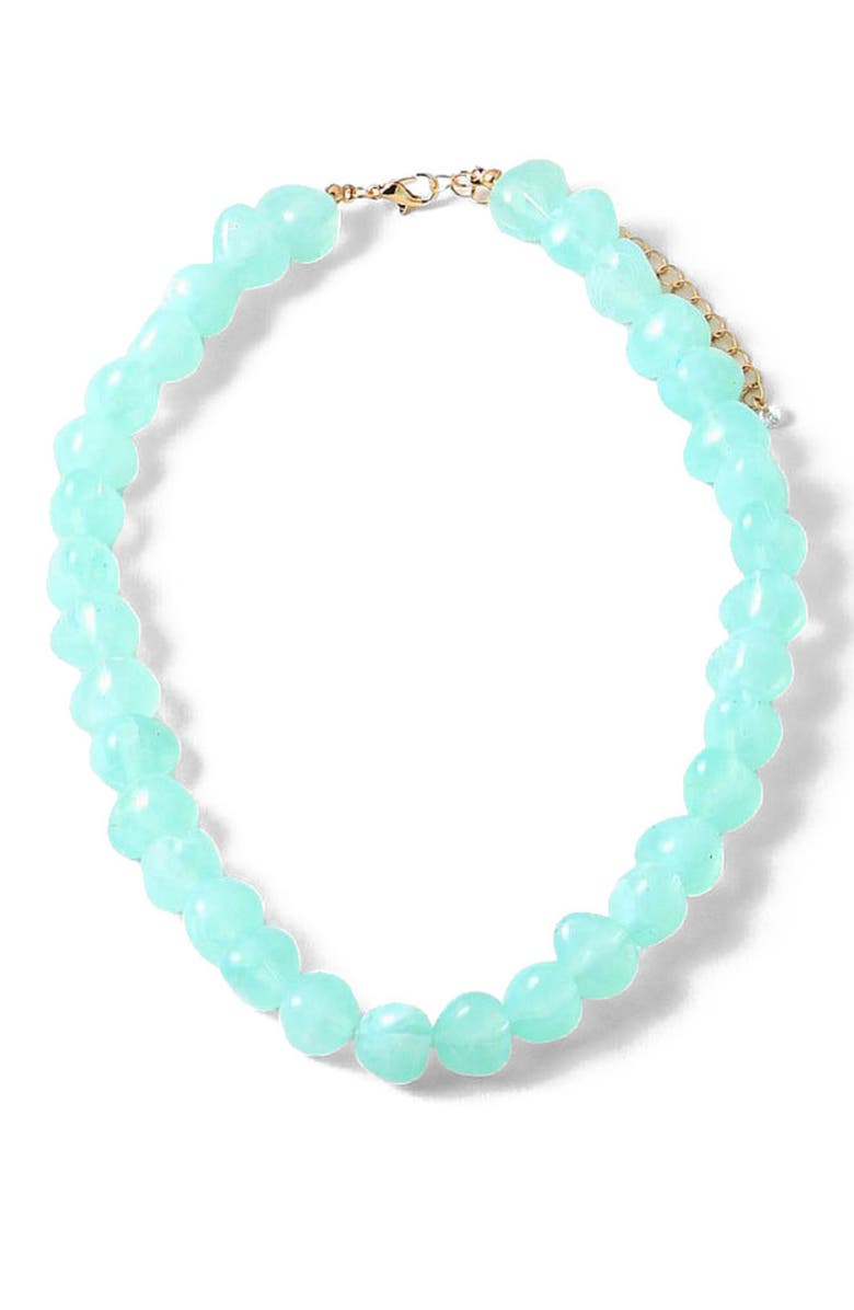 Erin McDermott Jewelry Chelsea Market Necklace, Main, color, Blue