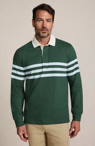Lands' End Long Sleeve Rugby Shirt