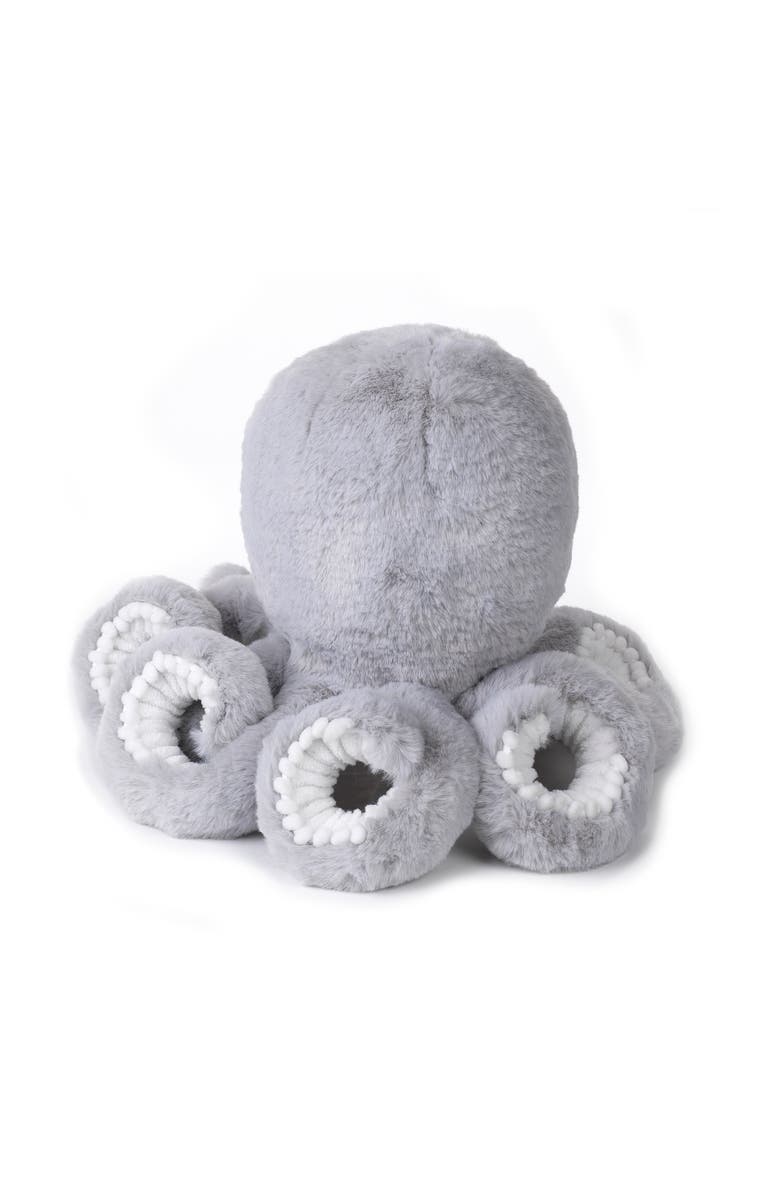 Lambs & Ivy Ocean Blue Plush Octopus Stuffed Animal Toy - Inky, Alternate, color, Blue