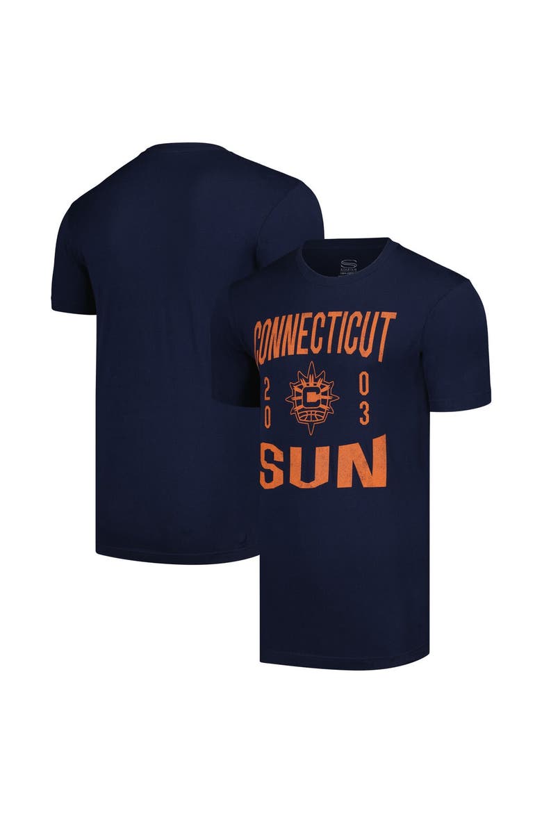 Unisex Stadium Essentials  Navy Connecticut Sun City Year T-Shirt, Main, color, Navy