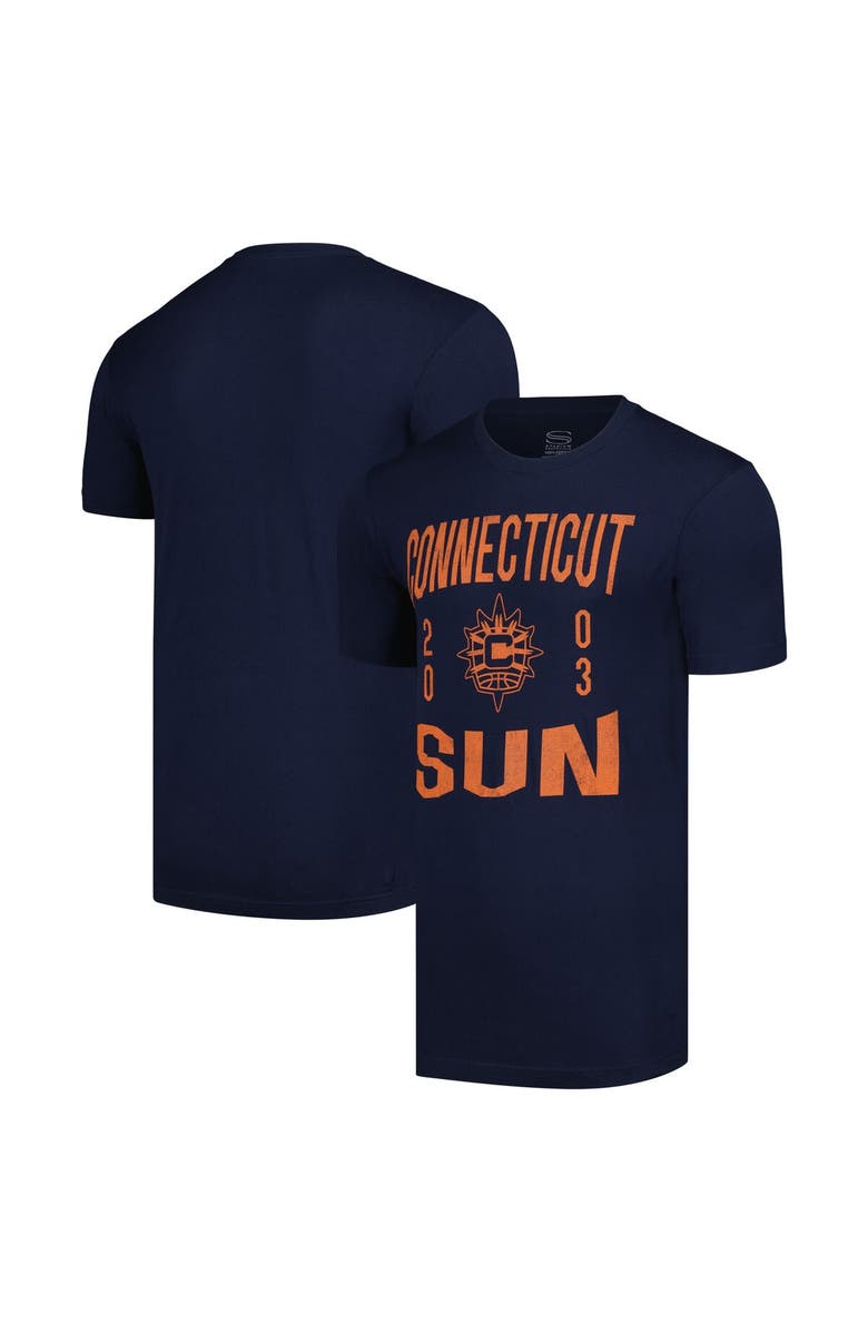 Stadium Essentials Unisex Stadium Essentials  Navy Connecticut Sun City Year T-Shirt, Main, color, Navy