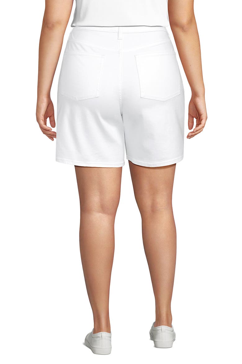 Recover Mid Rise 7" Jean Shorts, Alternate, color, White