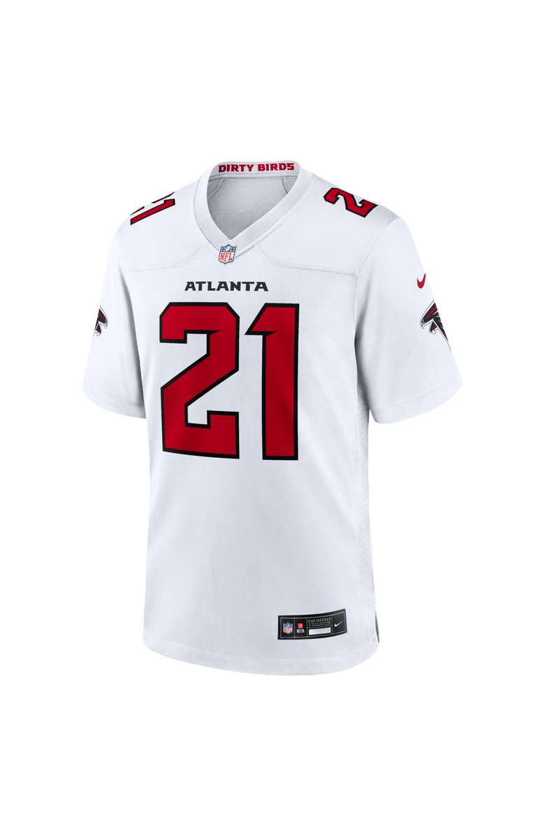 Nike Men's Nike Deion Sanders White Atlanta Falcons Retired Player Game Jersey, Alternate, color, White