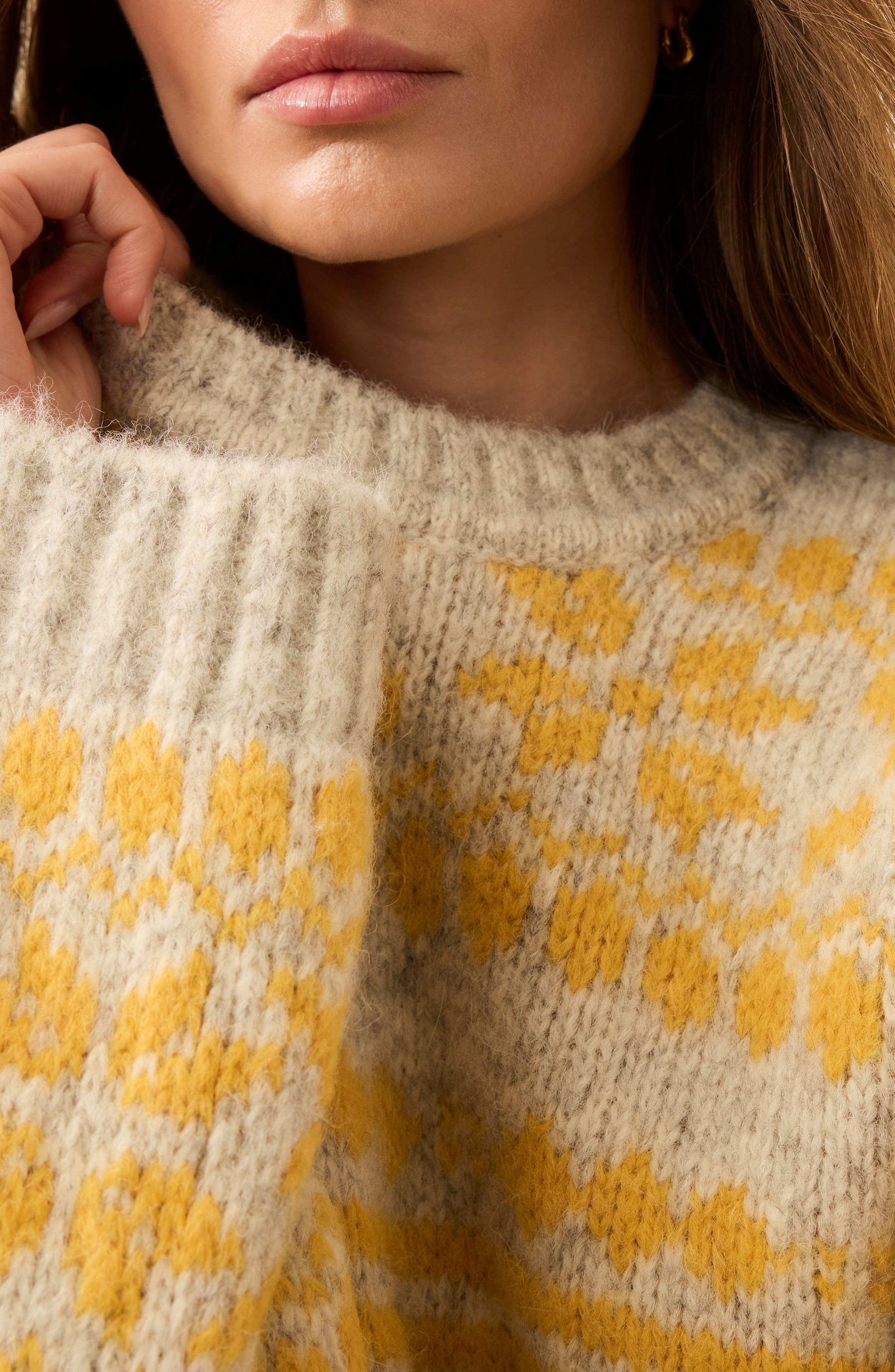 Faherty Powder Peak Alpaca Blend Crewneck Sweater | Nordstromrack