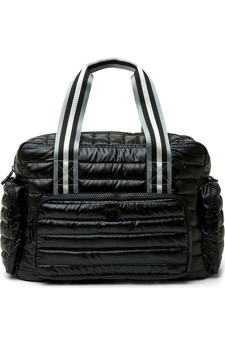 THINK ROYLN Voyager Travel Bag, Main, color, Black Tuscana