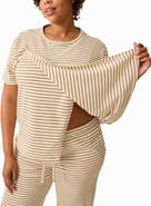 Kindred Bravely Maternity & Nursing Split Hem T-Shirt