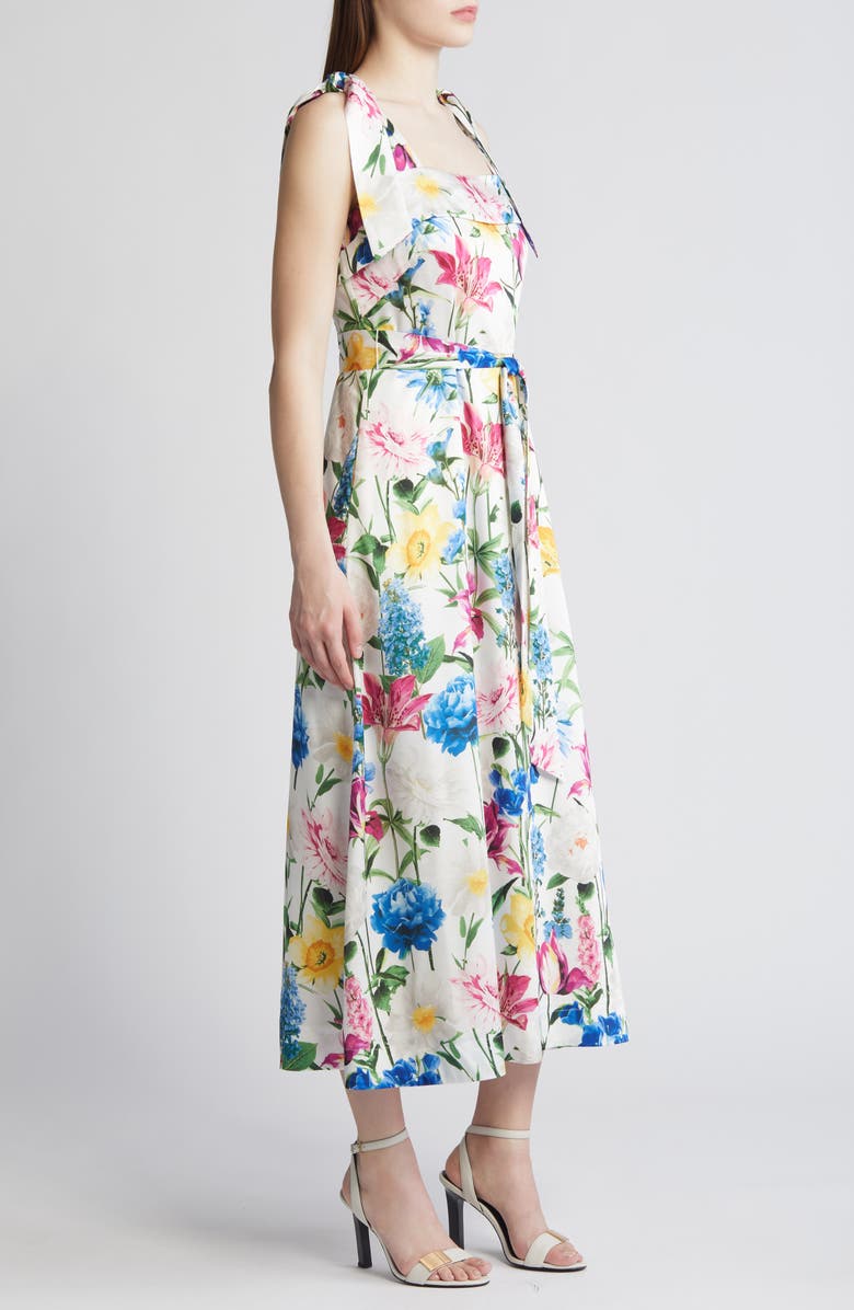 Anne Klein Floral Print Sundress, Alternate, color, 