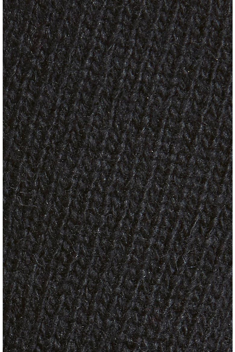 Jeweled Fingerless Arm Warmer Gloves, Alternate, color, BLACK/ JET AND SMOKE