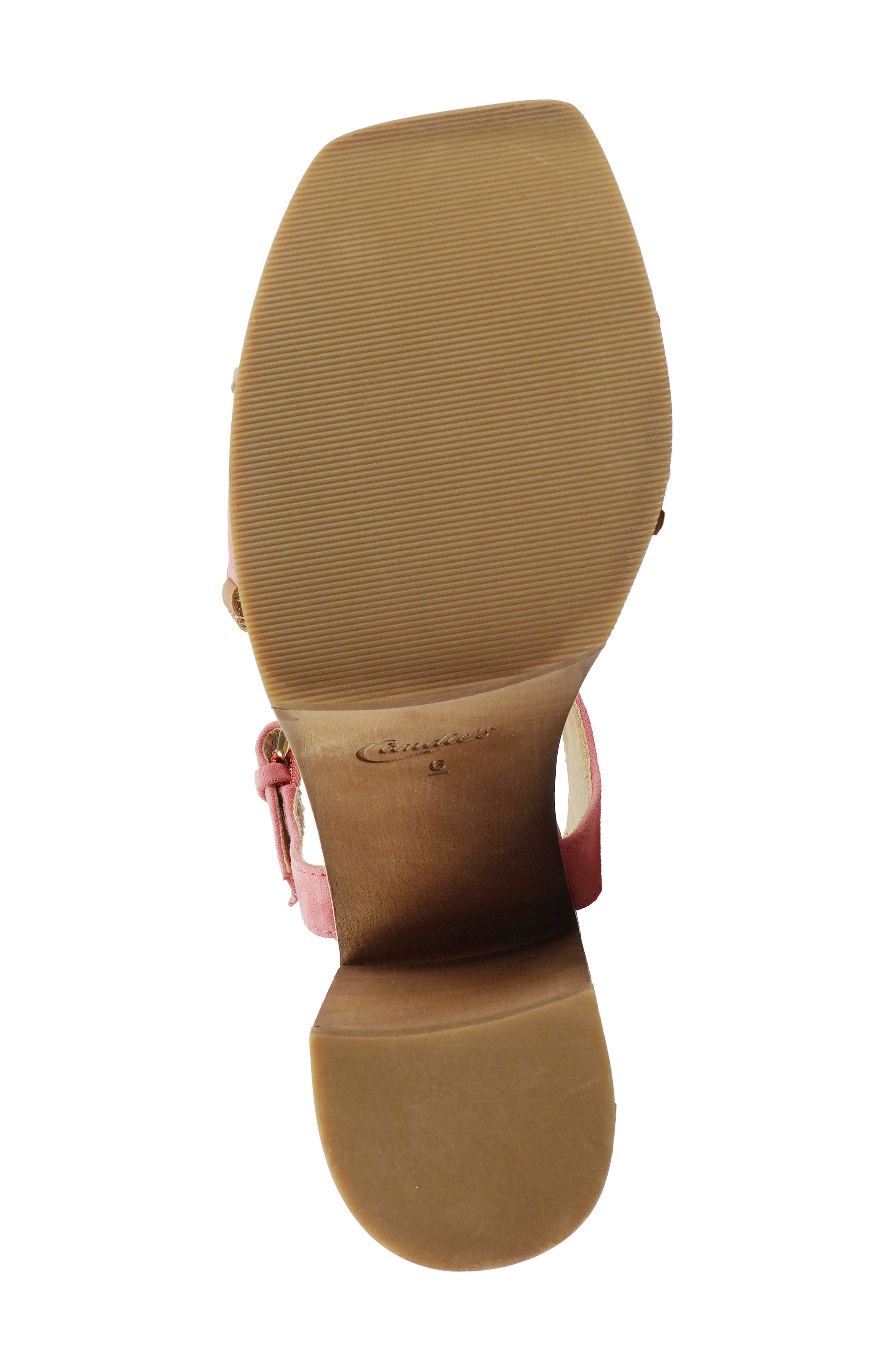 Michell Platform Slide Sandal, Alternate, color, CORAL SUEDE
