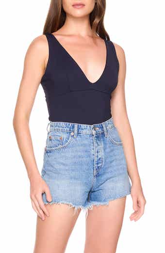 Susana Monaco Deep V-Neck Tank