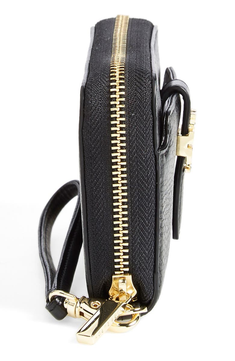 Tory Burch 'Plaque' Smartphone Wallet, Alternate, color, 