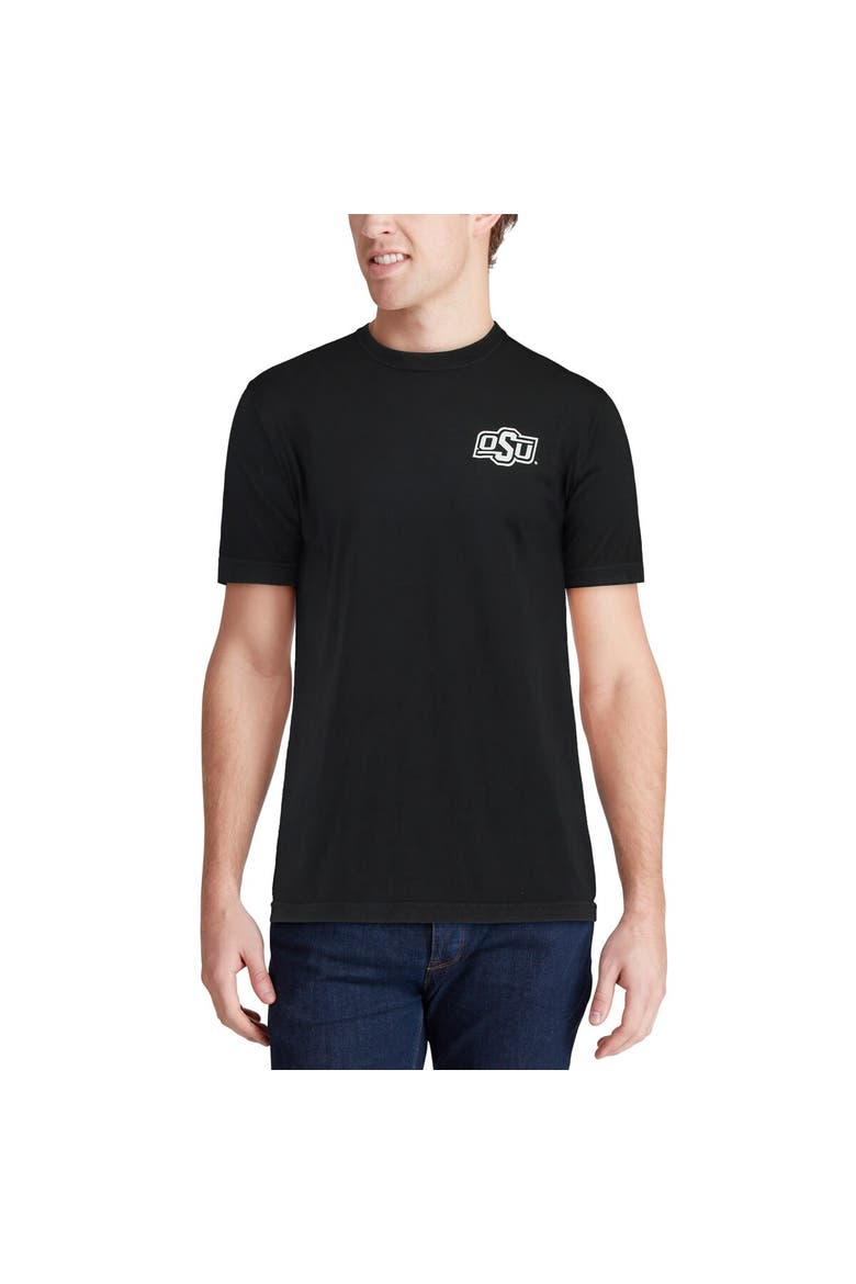Men's Black Oklahoma State Cowboys Baseball Flag Comfort Colors T-Shirt, Alternate, color, Black