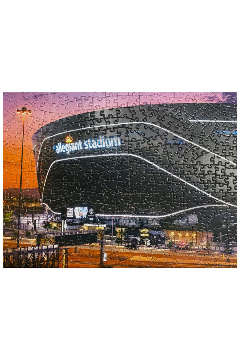 Las Vegas Raiders 1000pc Pano Puzzle, Alternate, color, Multicolor
