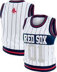 WEAR by Erin Andrews Women's WEAR by Erin Andrews  White Boston Red Sox Sporty Tank Top