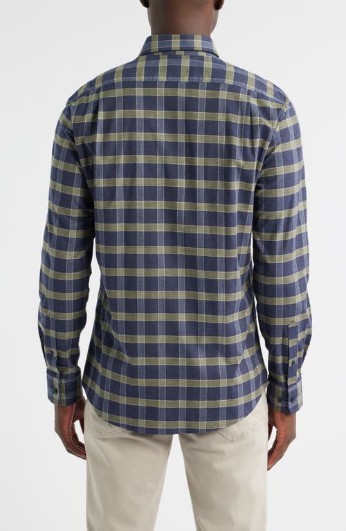 Johnnie-o Daylynn Plaid Cotton Blend Button-up Shirt In Multi