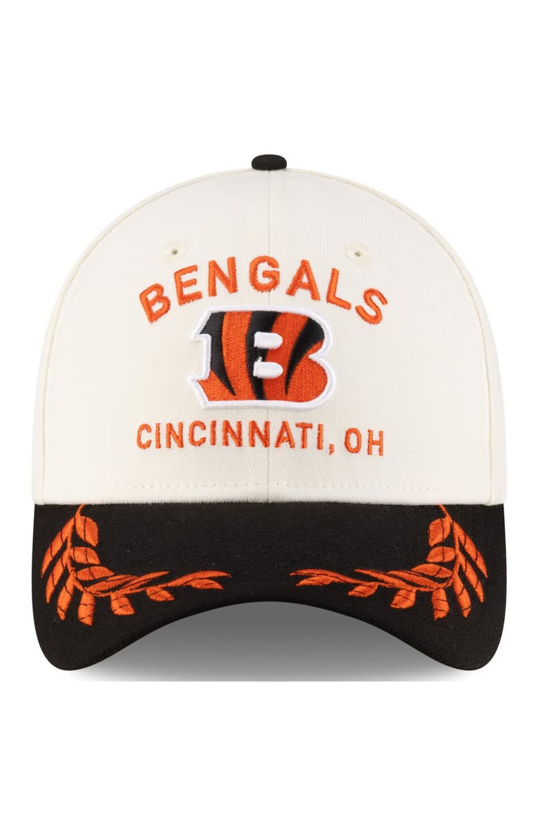 New Era Men's New Era  Cream/Black Cincinnati Bengals 2025 NFL Draft 39THIRTY Flex Hat, Alternate, color, Cream