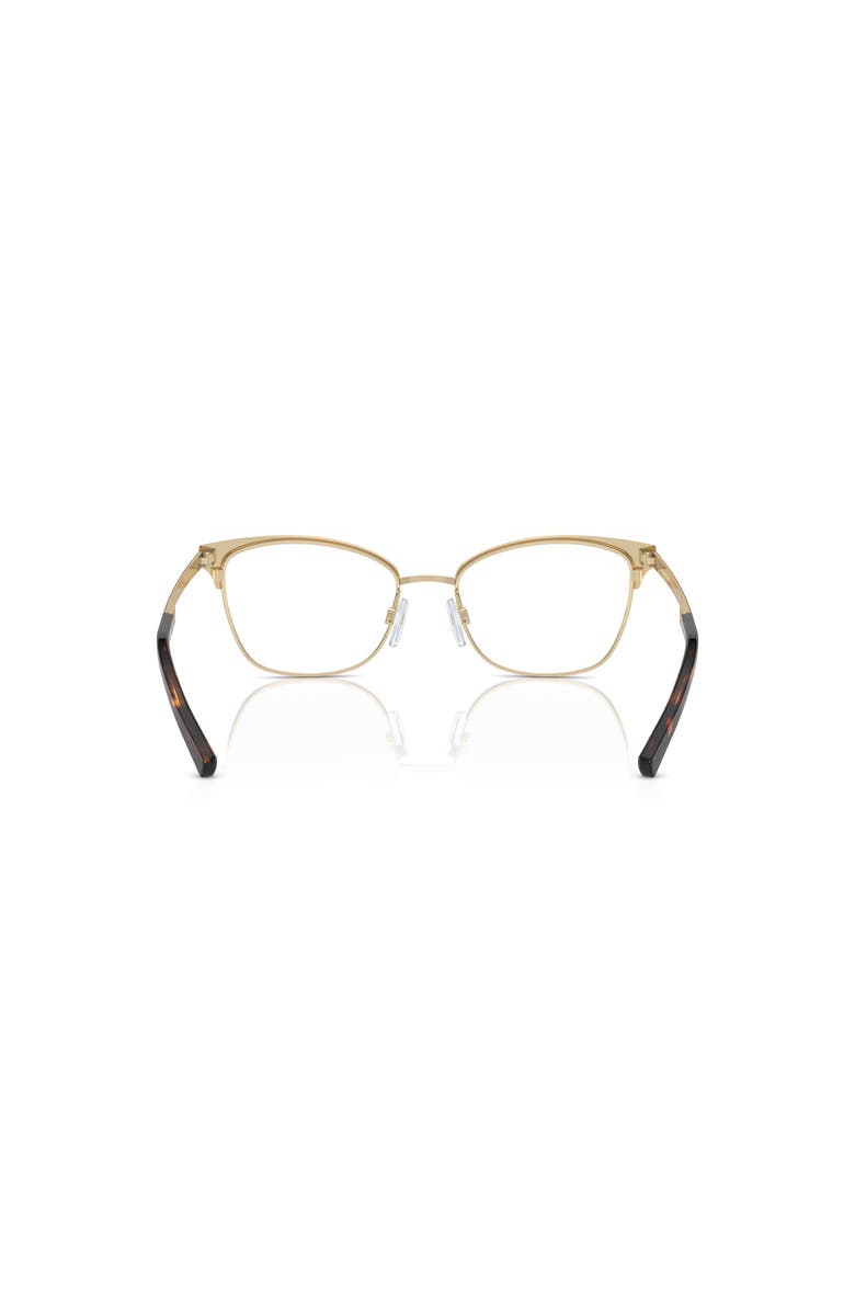 Michael Kors 51mm Cat Eye optical glasses, Alternate, color, Copper