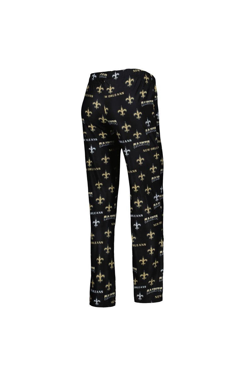 CONCEPTS SPORT Women's Concepts Sport Black New Orleans Saints Breakthrough Knit Pants, Alternate, color,