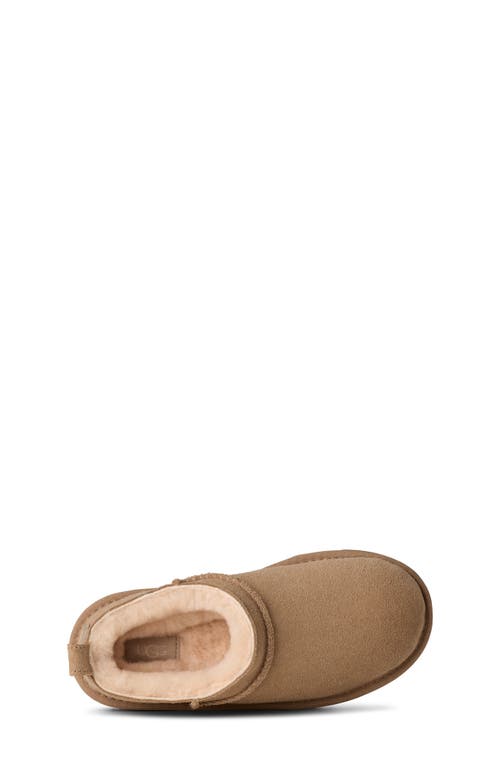 Ugg(r) Kids' Classic Micro Boot In Sand
