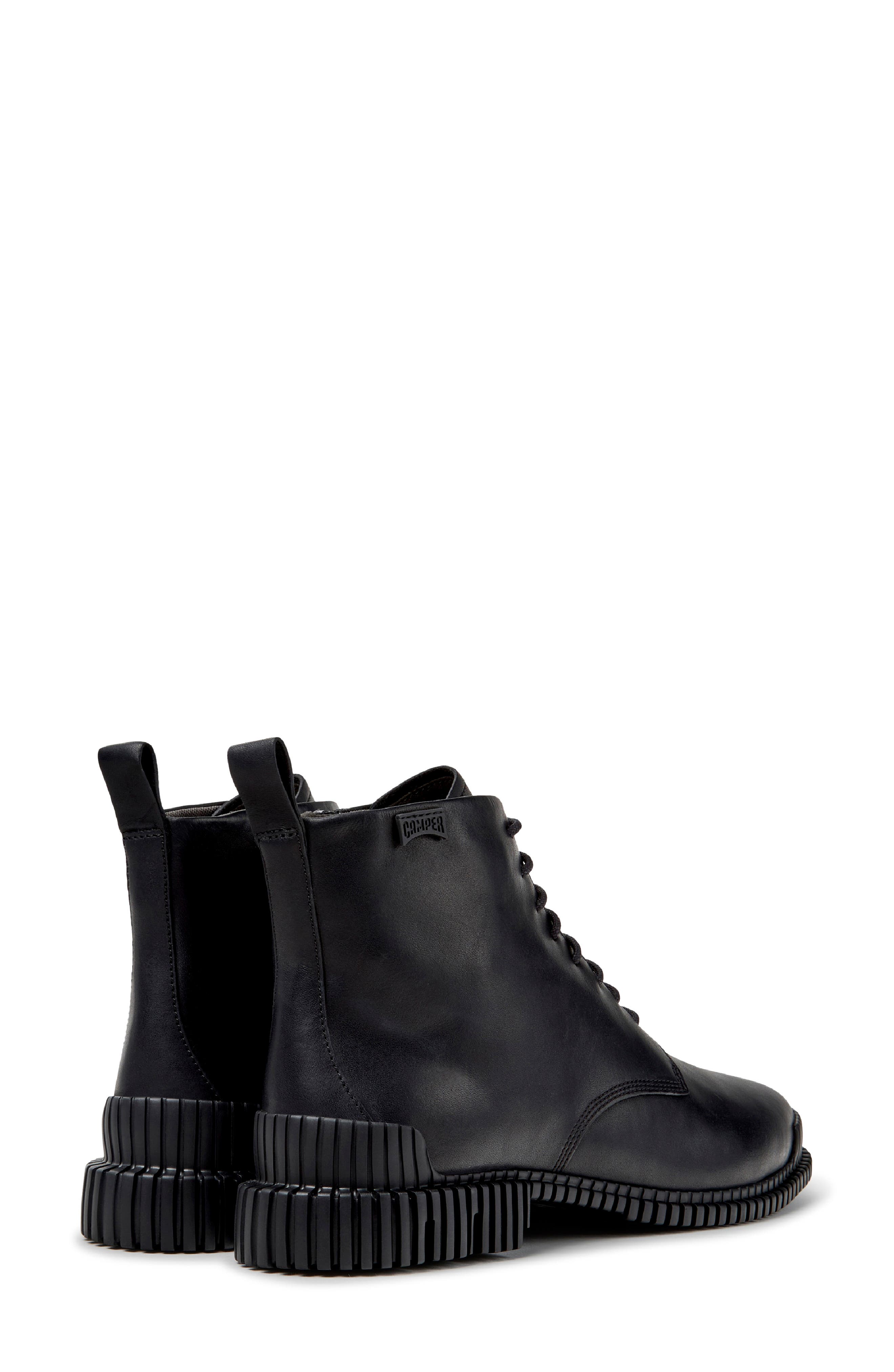 Pix Lace-up Bootie, Alternate, color, BLACK