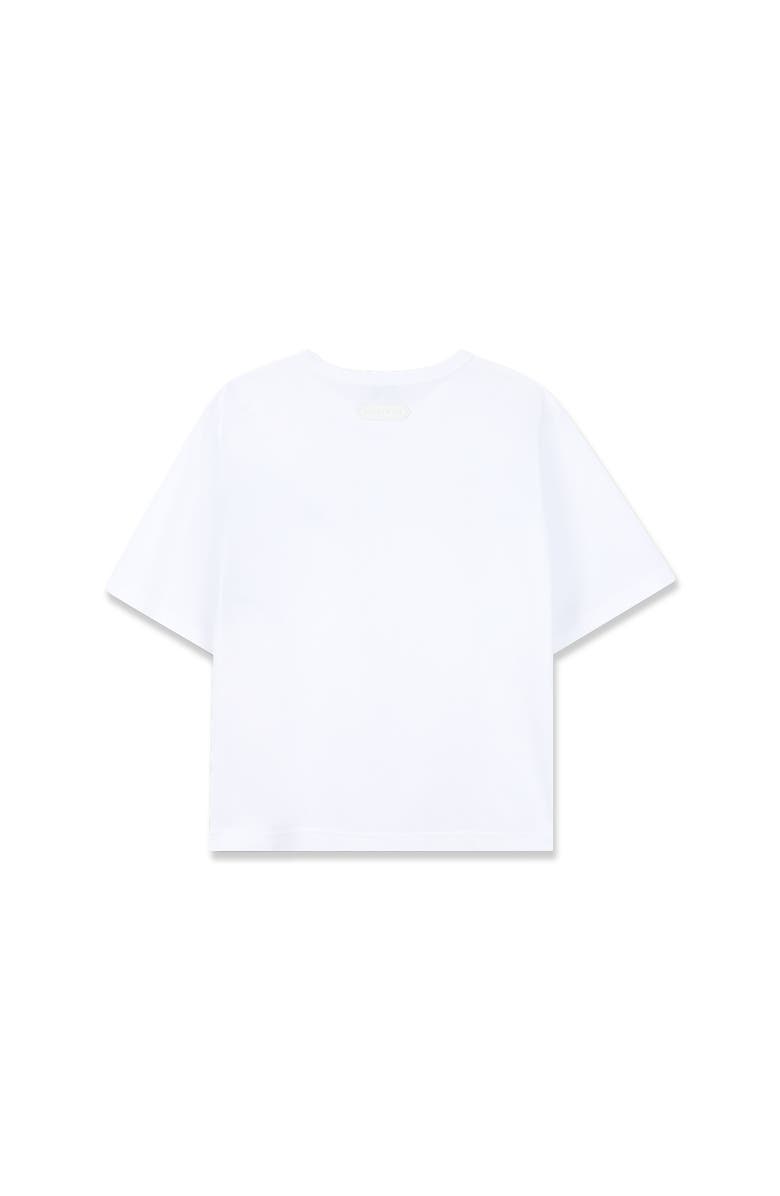 Lanvin Kids Curb T-Shirt, Alternate, color, Optic White
