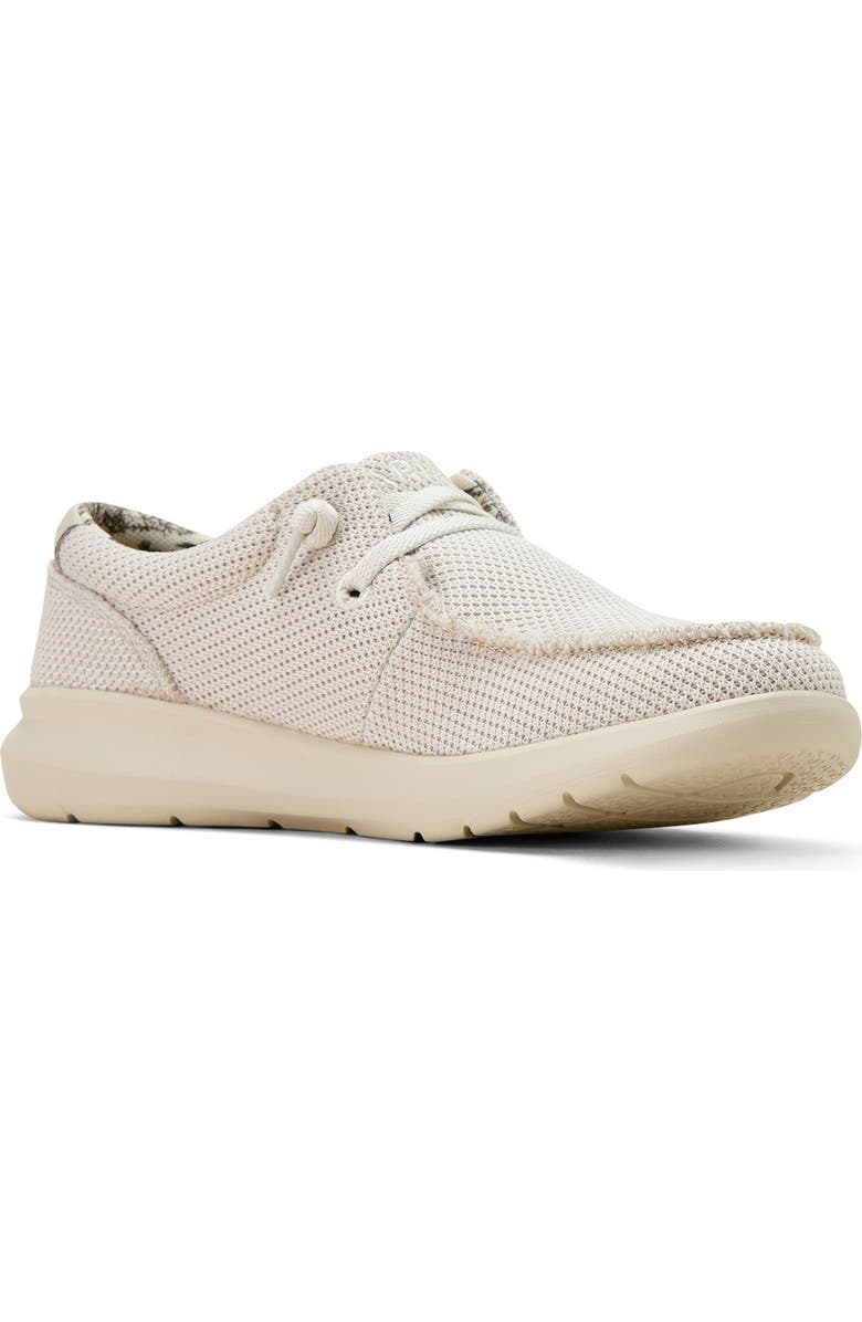 Ariat Hilo Sneaker, Main, color, Cream Mesh