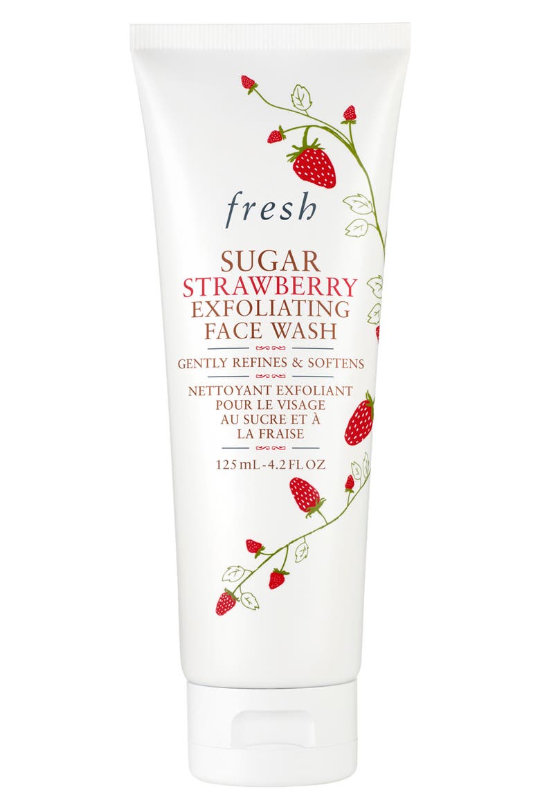 Sugar Strawberry Exfoliating Face Wash, Alternate, color, NO COLOR