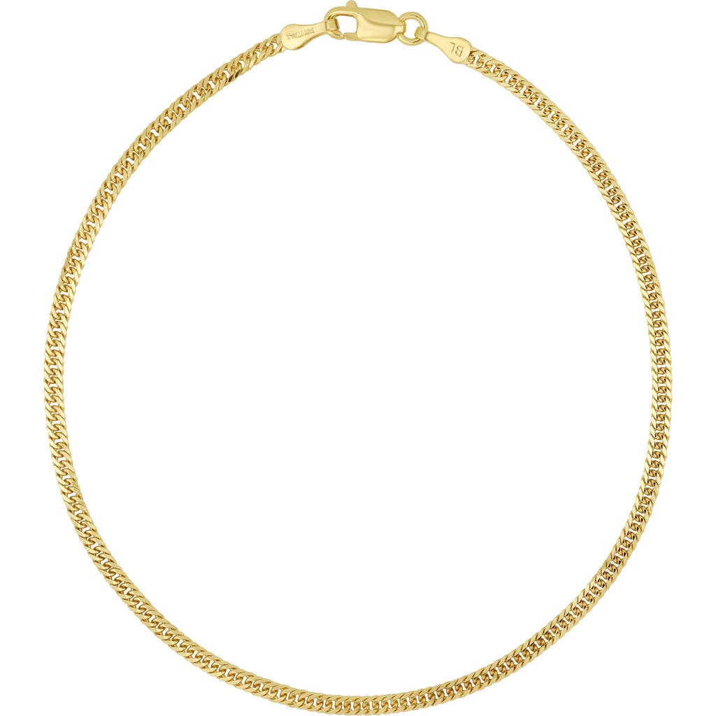Bony Levy 14k Gold Curb Chain Bracelet