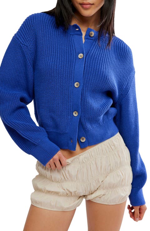 Vienna Rib Button Front Cardigan