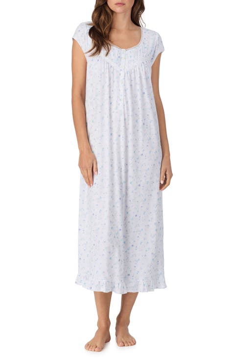 Cap Sleeve Cotton Nightgown