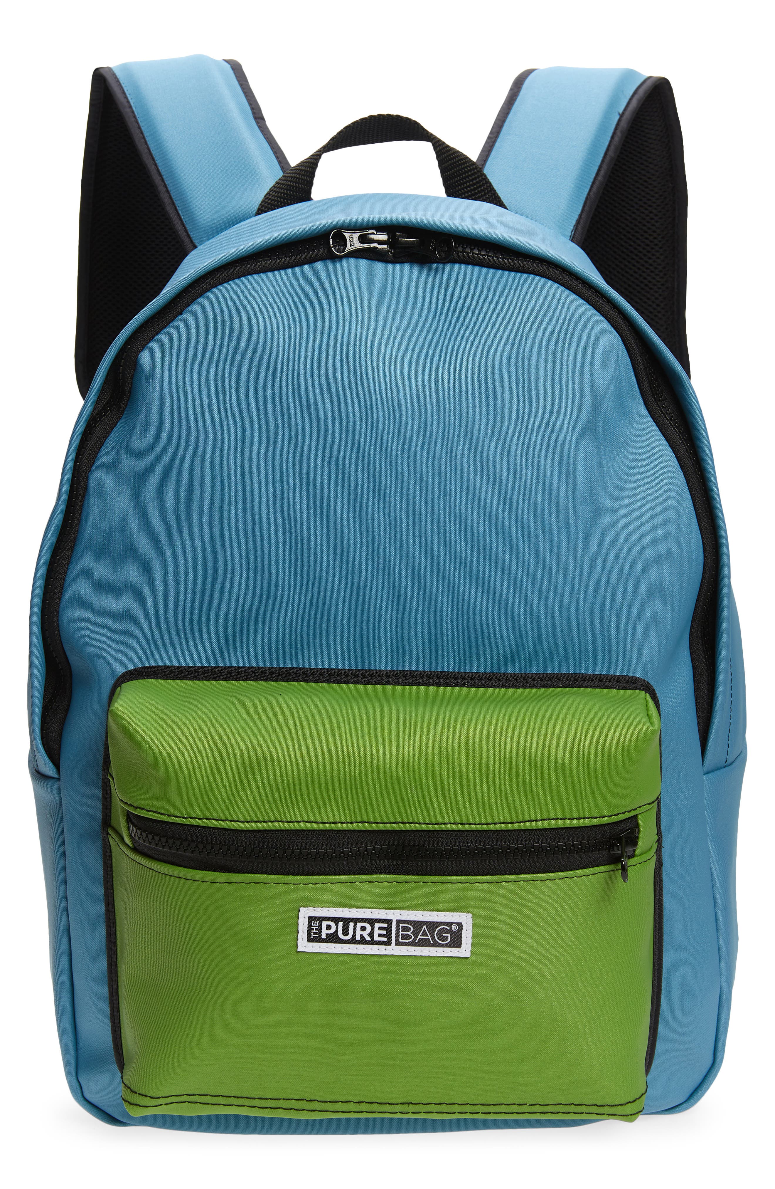 Pure Antimicrobial Backpack, Main, color, LAGOON BLUE
