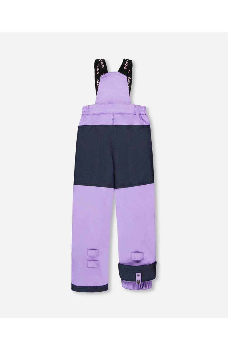 Deux par Deux Girl Two-Piece Play Snowsuit with Jacket, Alternate, color, Lavender