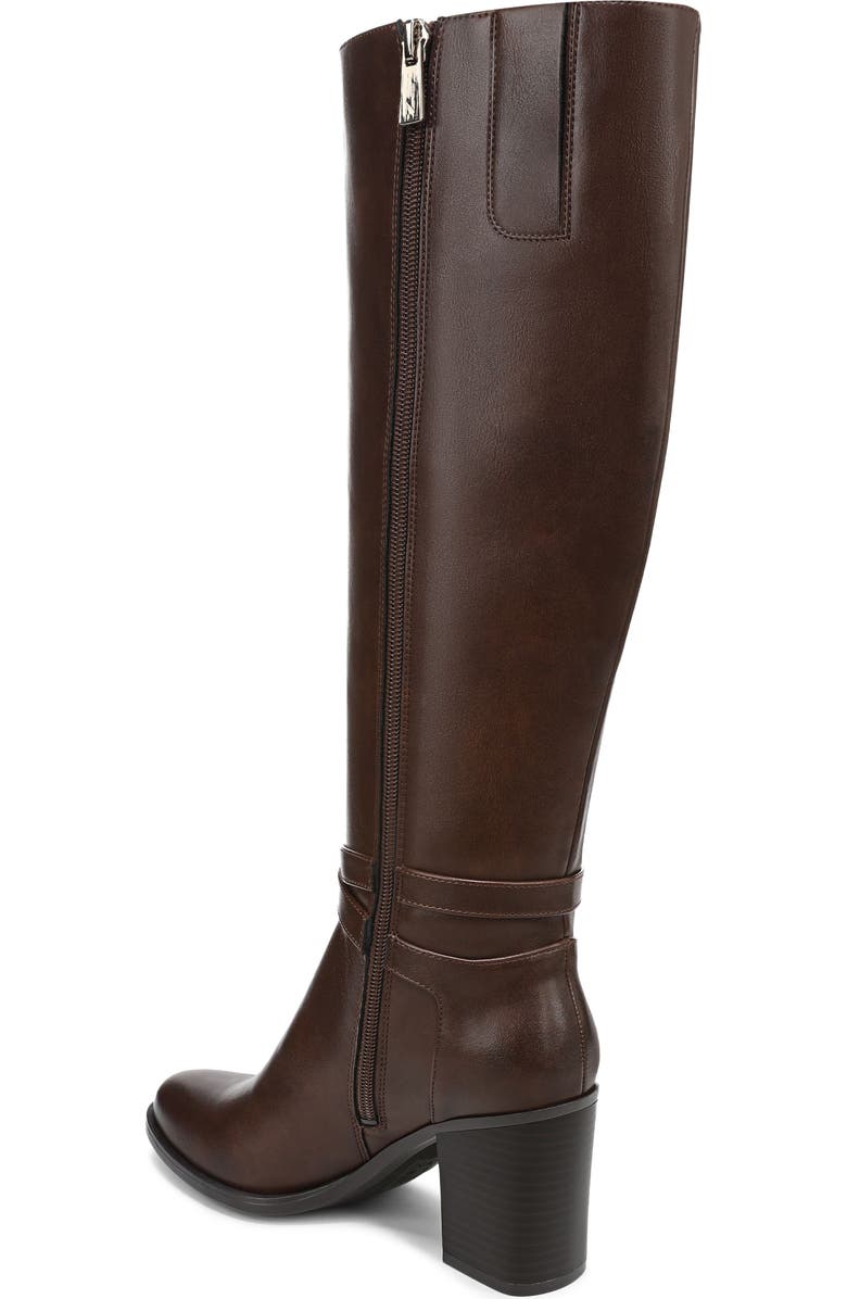 Naturalizer Jane Riding Boot, Alternate, color, Cappuccino Brown Faux Leather