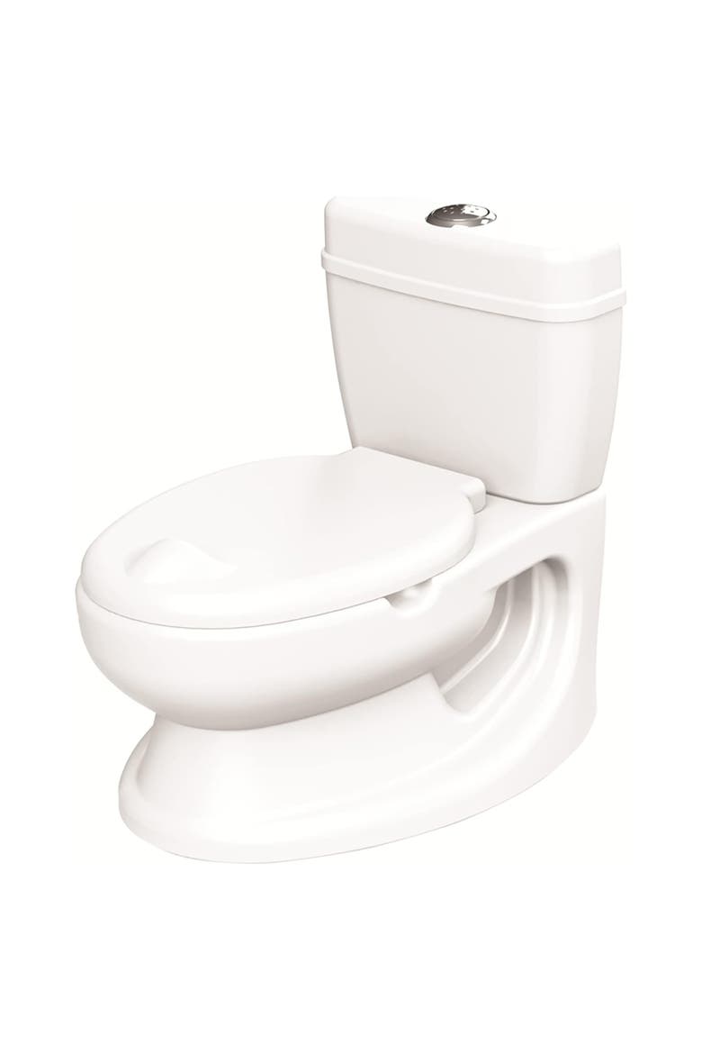 Educational Potty Training Toilet for Kids 18 Months, Alternate, color, White