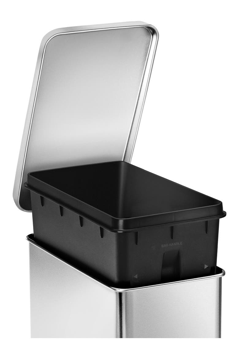 10L profile step can, Alternate, color, BRUSHED