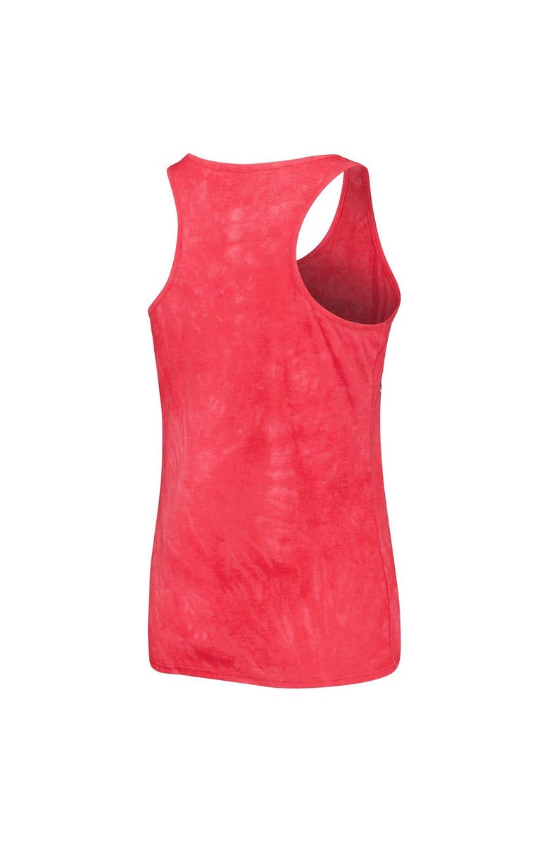 CONCEPTS SPORT Women's Concepts Sport Scarlet Nebraska Huskers Billboard Tie-Dye Tank and Shorts Sleep Set, Alternate, color, 