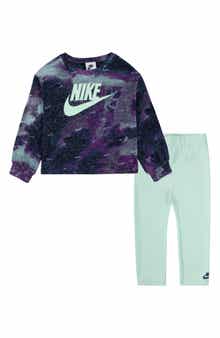 Nike Kids' Crewneck Sweatshirt & Leggings Set