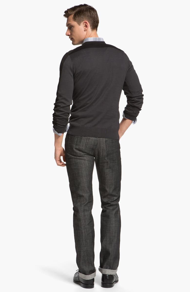 A.P.C. 'New Standard' Slim Straight Leg Jeans, Alternate, color,