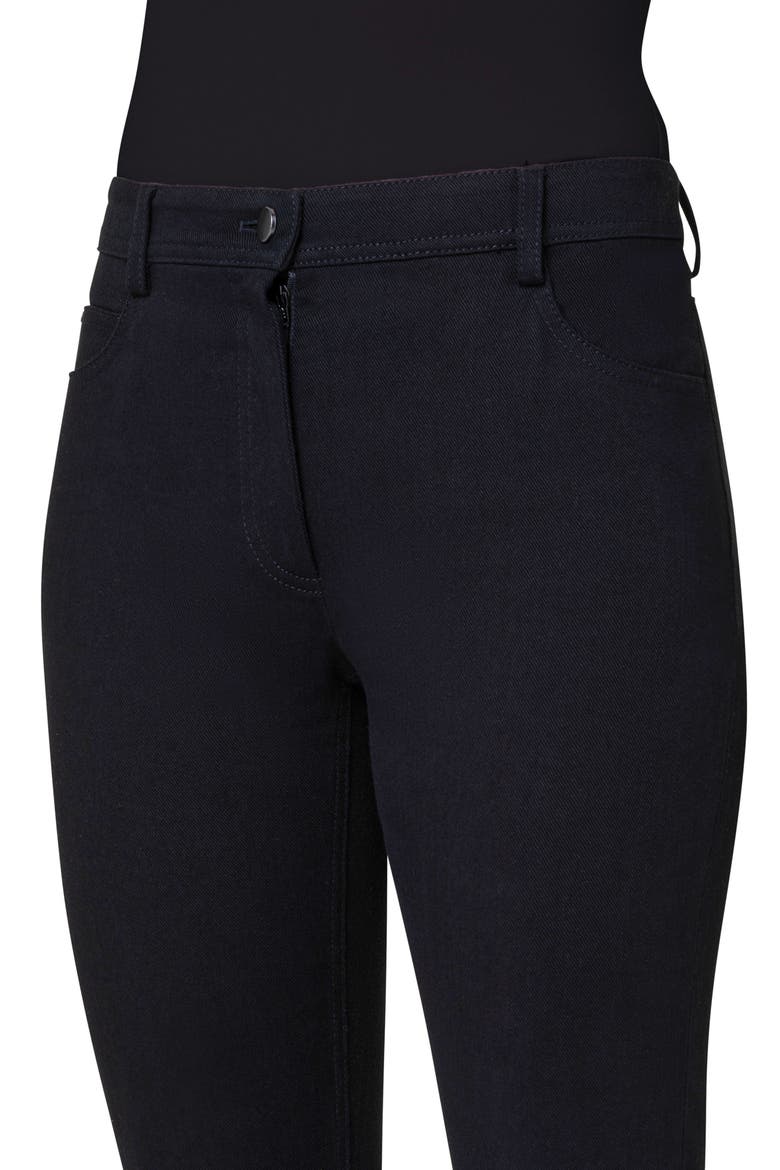 Maru Ankle Tapered Leg Jeans, Alternate, color, BLACK