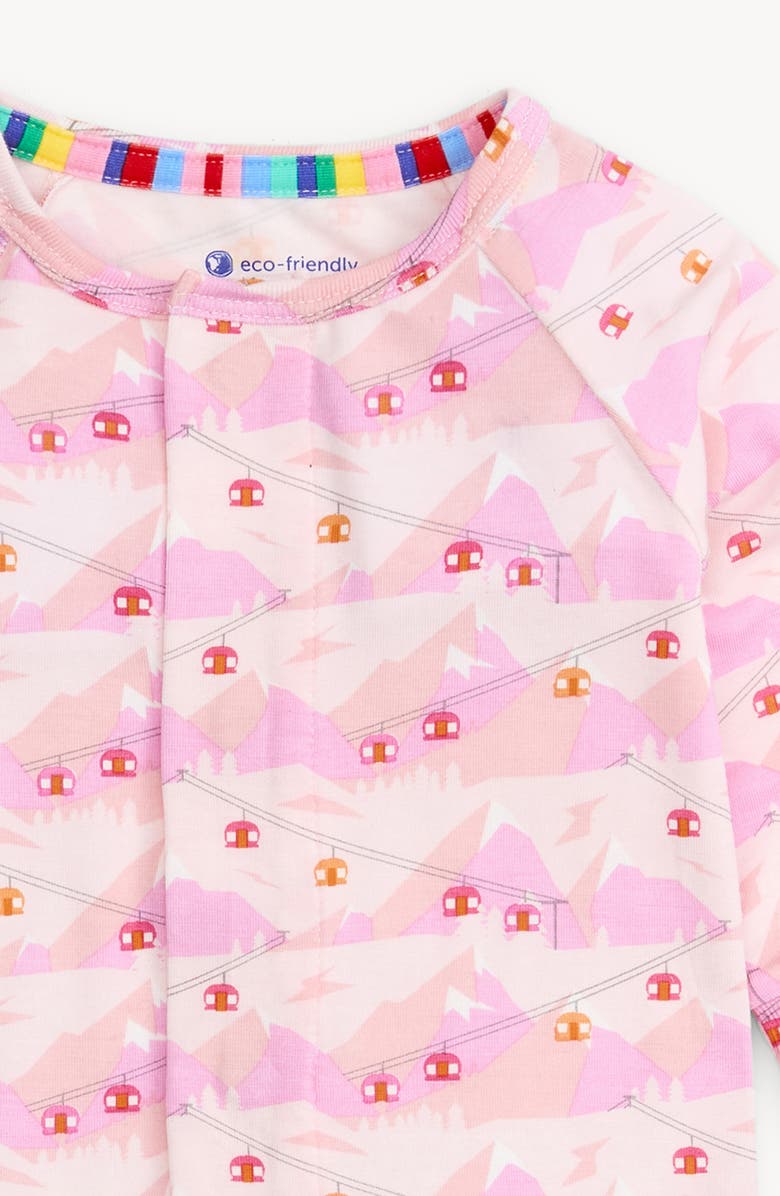 Magnetic Me Pink Après Chic Magnetic Closure Convertible Romper, Alternate, color, Pink