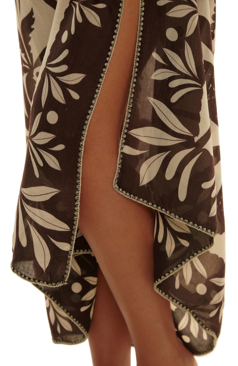 Trina Turk Syros Cover-Up Pareo, Alternate, color, Tan Multi