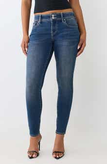 Jennie Double Button Super Skinny Jeans