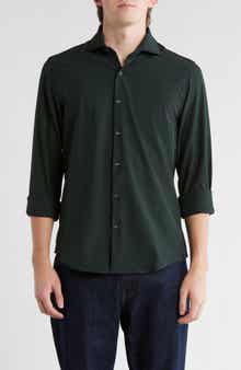 DENIM AND FLOWER Tech Button-Up Shirt