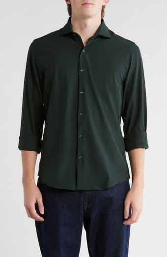 DENIM AND FLOWER Tech Button-Up Shirt