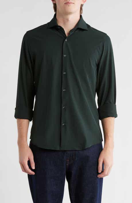 DENIM AND FLOWER Tech Button-Up Shirt