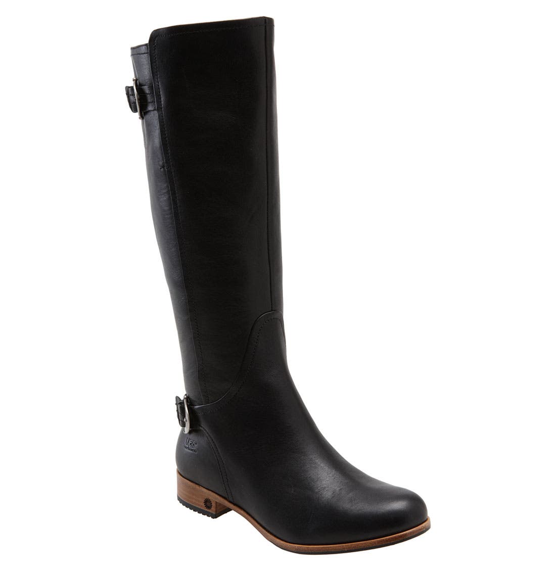 Australia 'Amberlee' Riding Boot, Main, color, BLACK