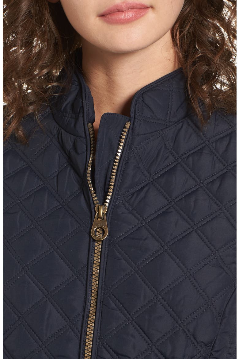 Minx Quilted Vest, Alternate, color, MARINE NAVY
