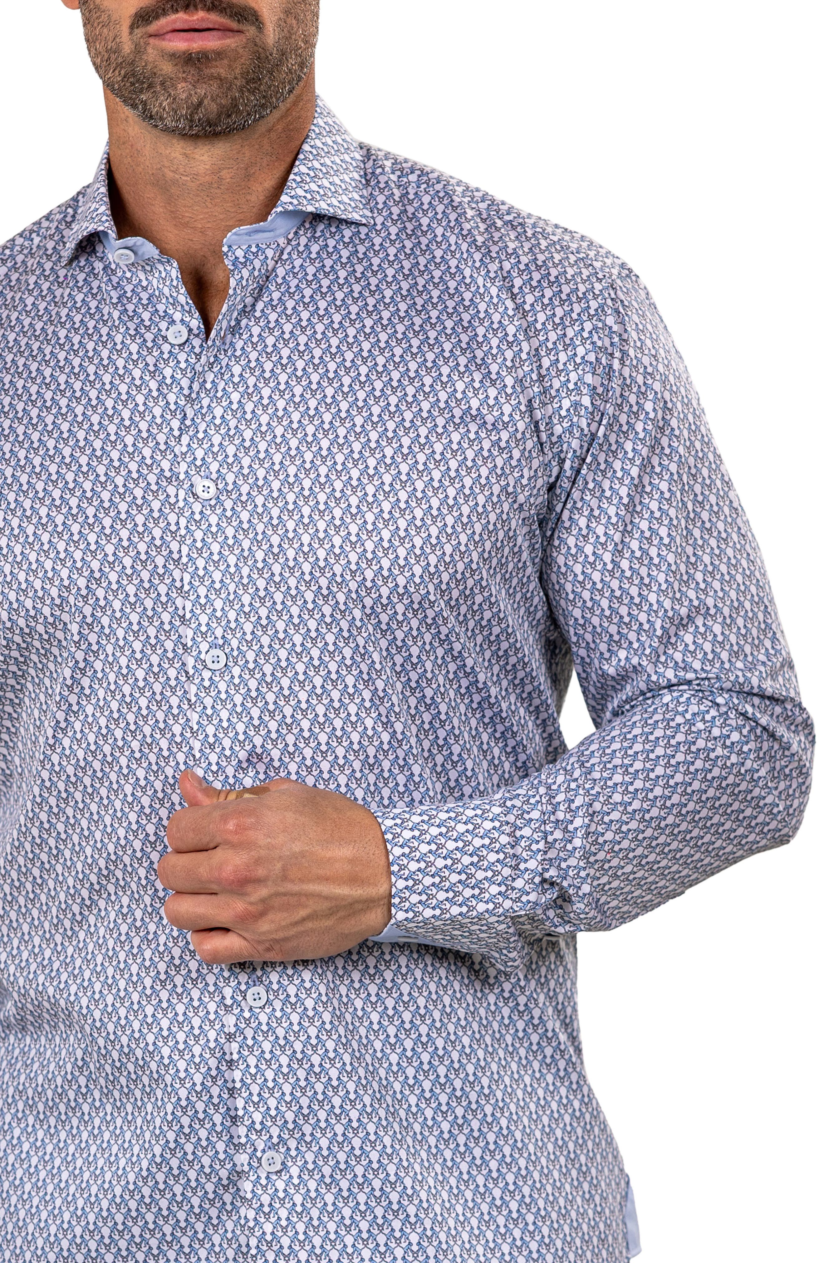 Einstein Marthyr 0245 Contemporary Fit Button-Up Shirt - image 2