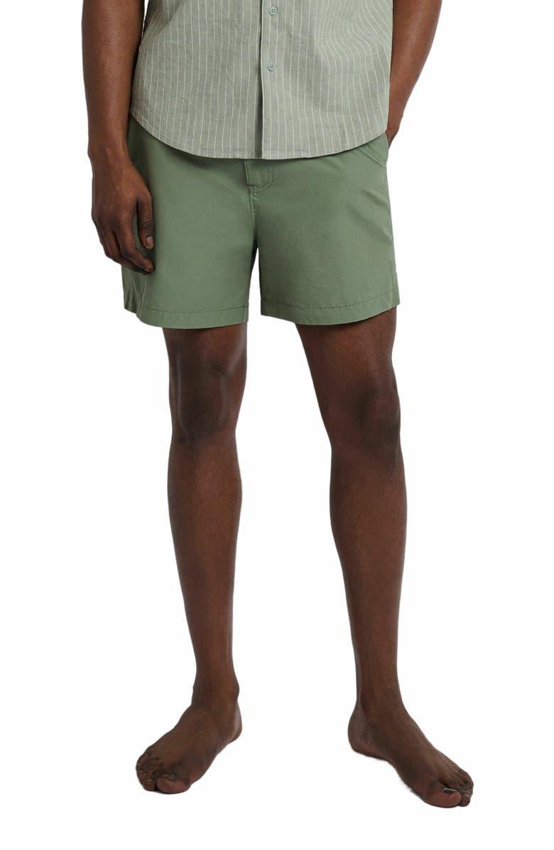 Onia Calder Buckle 5" Swim Trunk, Alternate, color, Seaspray